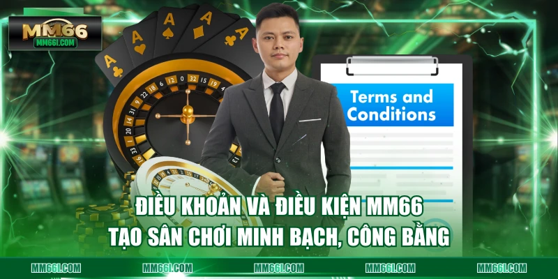 Điều khoản và điều kiện MM66 tạo sân chơi minh bạch, công bằng